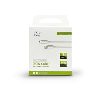 Type-C to Lightning Fast Charging Cable 3FT