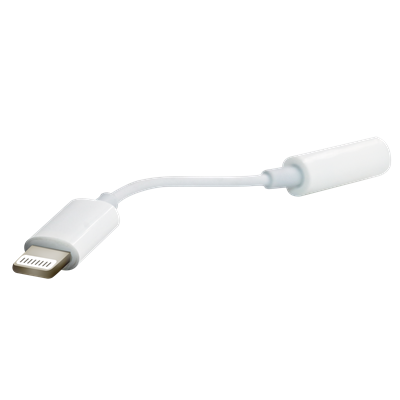 Wired Lightning to Headphone Jack Adapter