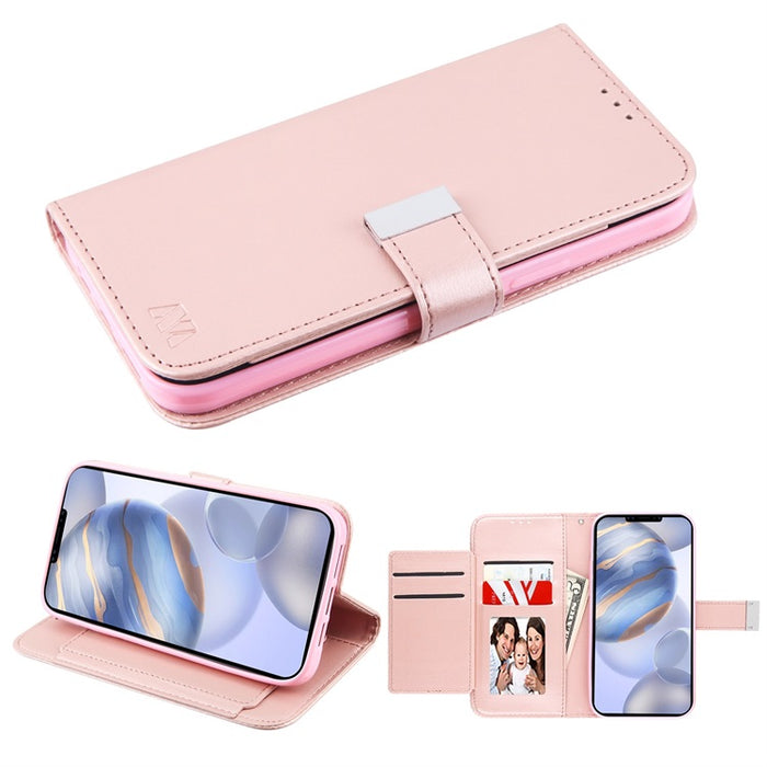 Apple iPhone 12 / 12 Pro Wallet Case – Rose Gold