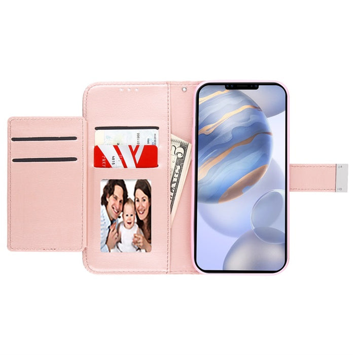 Apple iPhone 12 / 12 Pro Wallet Case – Rose Gold