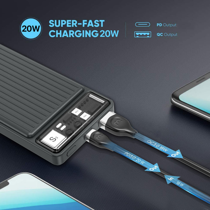 10000mAh Power Delivery Power Bank (18W)