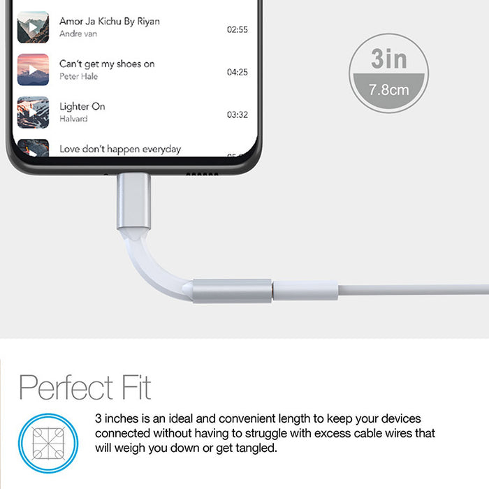 USB-C to 3.5mm Audio Adapter