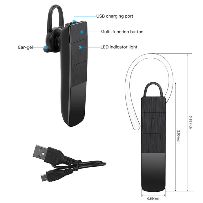 MyBat Pro Mono Bluetooth Headset