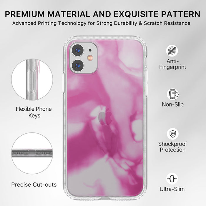 Apple iPhone 11 Case – Watercolor Pink