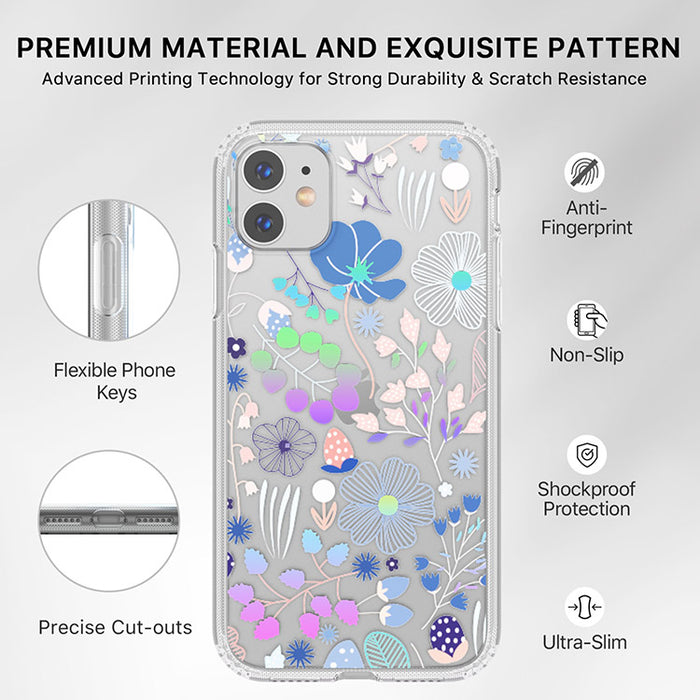 Apple iPhone 11 Case – Colorful Flowers