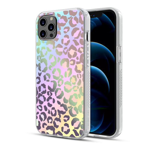 Apple iPhone 12 / 12 Pro Magsafe Case – Holographic Leopard