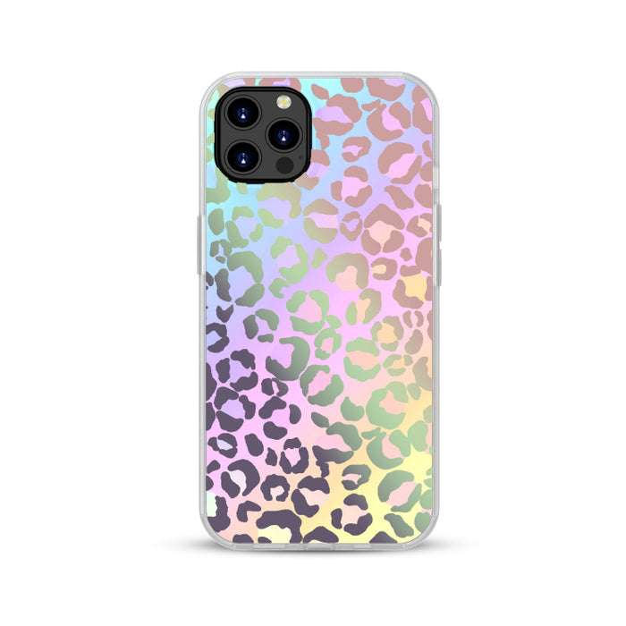 Apple iPhone 12 / 12 Pro Magsafe Case – Holographic Leopard