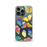 Apple iPhone 13 Pro Case – Neon Butterflies