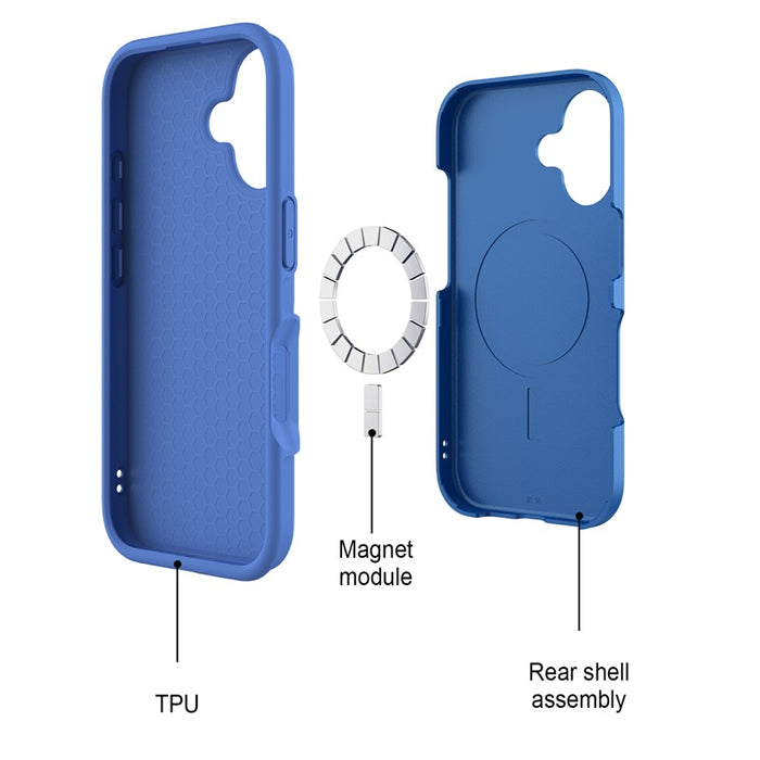 Apple iPhone 16 Magsafe Case - Blue