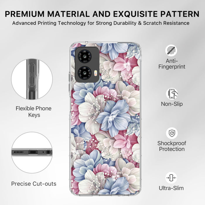 Moto G 5G (2024) Case - Floral Gems