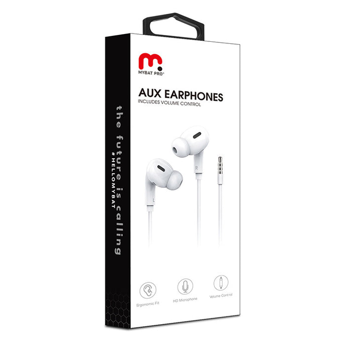 Wired Stereo Handsfree w/ 3.5mm Mic