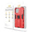 Apple iPhone 12 / 12 Pro Reflex Case - Red