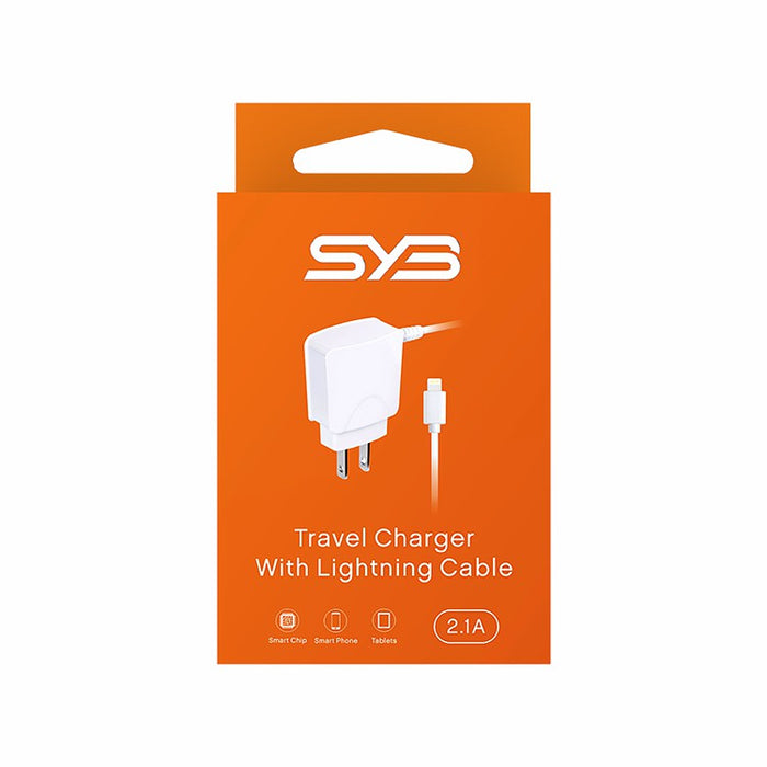 2.1A Lightning corded Wall Charger