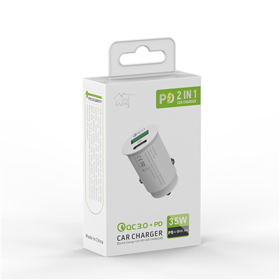 Type-C AND USB-A 35W Car Charger